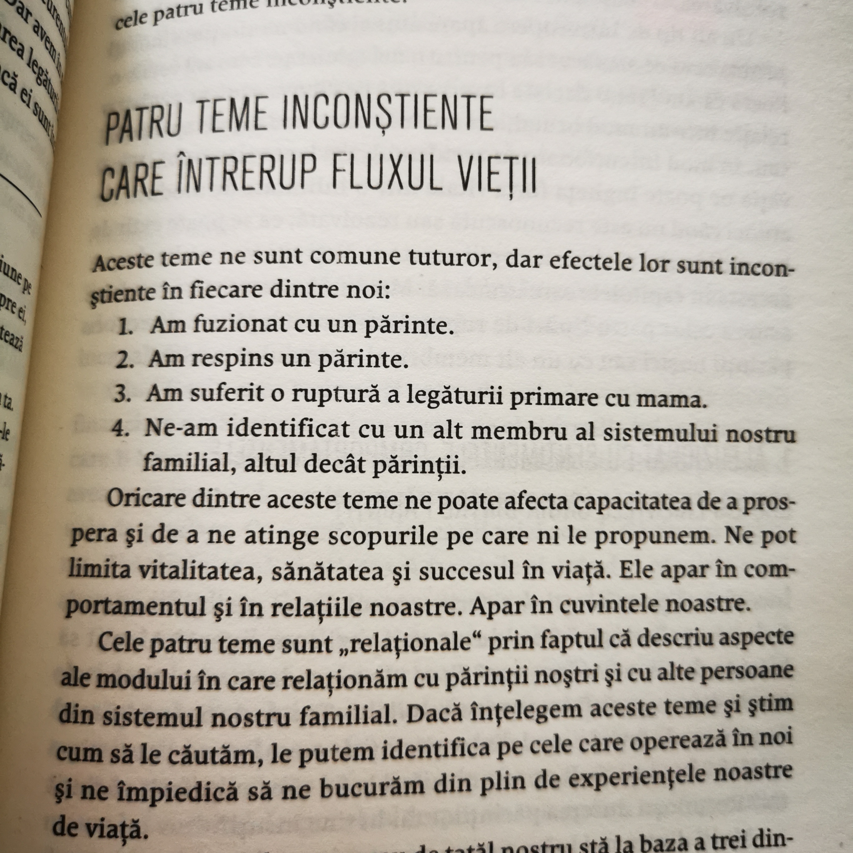Pagina din cartea lui Mark Wolynn